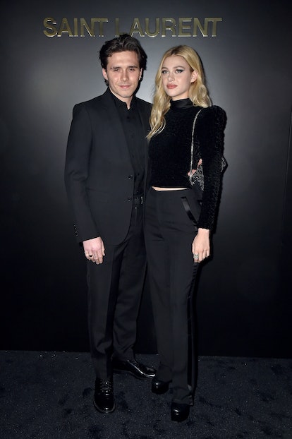 Nicola Peltz Style Evolution: Brooklyn Beckham and Nicola Peltz in all-black outfits at the Saint La...