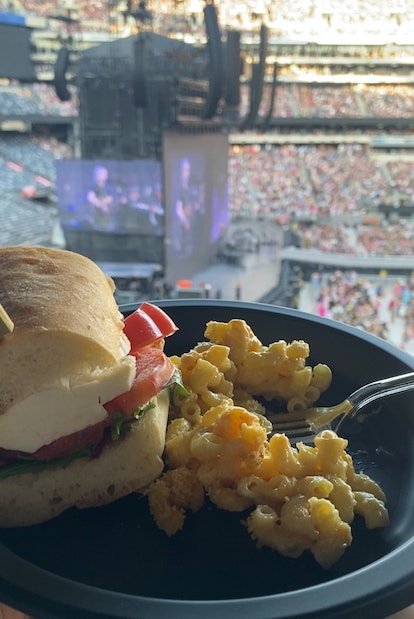 The food in the VIP suite at Taylor Swift's 'Eras Tour.'