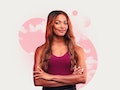 Olympian Gabby Thomas shares her self-care routine, which includes a skin care regimen, sleep, and c...