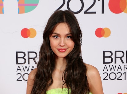 LONDON, ENGLAND - MAY 11: Olivia Rodrigo attends The BRIT Awards 2021 at The O2 Arena on May 11, 202...