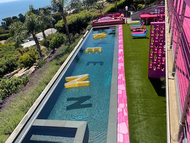The Barbie Malibu DreamHouse Airbnb has an infinity pool. 