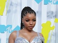 Chloe Bailey wears the 2022 VMAs biggest fashion trend, cutouts, to the MTV Video Music Awards on Au...