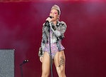 LONDON, ENGLAND - JUNE 24: P!NK performs at BST Hyde Park Festival 2023 at Hyde Park on June 24, 202...