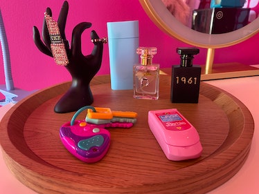 The Barbie Airbnb in Malibu has a vanity with easter eggs to Ken. 