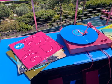 The Barbie Airbnb in Malibu that looks like her DreamHouse and hosted by Ken has a record player. 