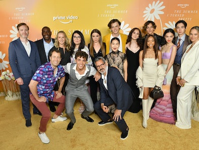 Cast and crew attend the New York City premiere of the Prime Video series "The Summer I Turned Prett...