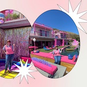 I toured the Airbnb Barbie DreamHouse in Malibu with easter eggs to the movie. 