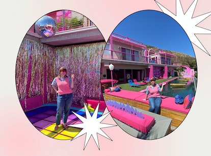 I toured the Airbnb Barbie DreamHouse in Malibu with easter eggs to the movie. 