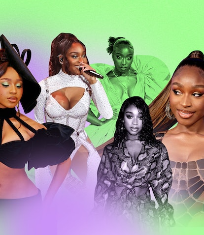 Normani wearing outfits that express her authentic aesthetic.